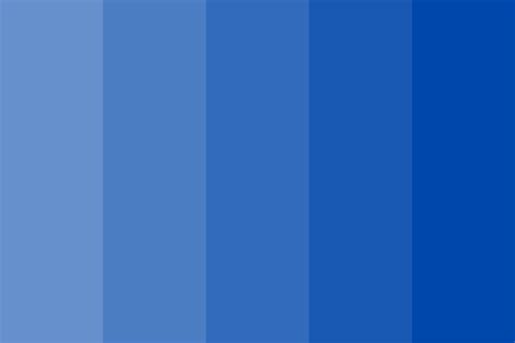 Cobalt Blue Color Palette