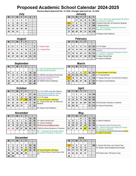 Collier County Schools Calendar Image 1