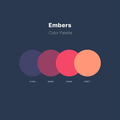 Color Palette for Design and Branding