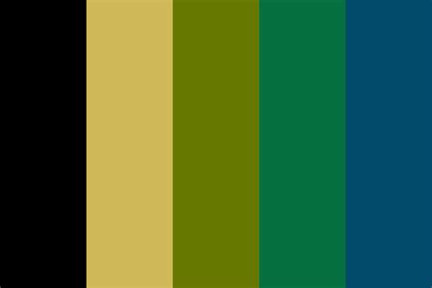 Colors in the Pierce Color Palette