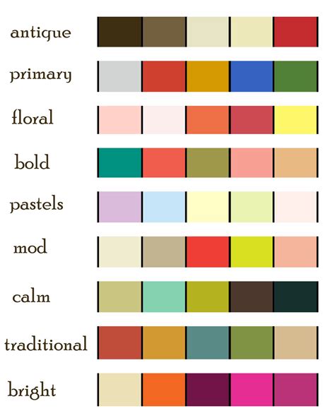 Colour Palette Design Ideas