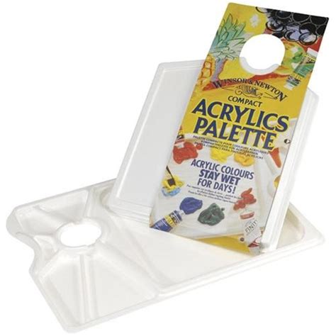 Compact Acrylic Paint Palette