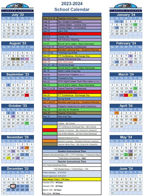 Conclusion EPISD Calendar