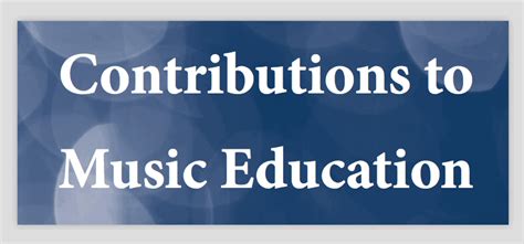 Diane Reich's contributions to music education