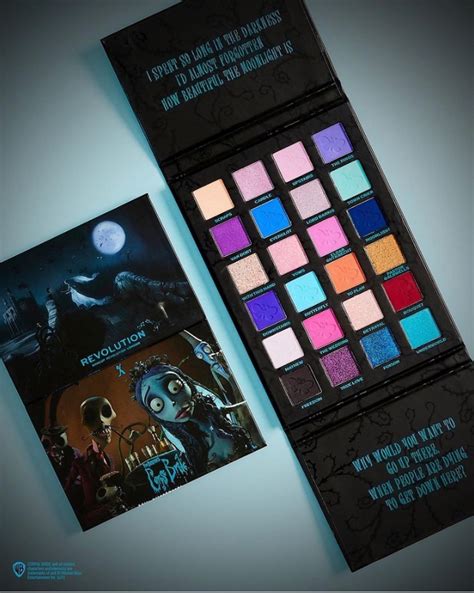 Corpse Bride Inspired look featuring the Corpse Bride Eyeshadow Palette