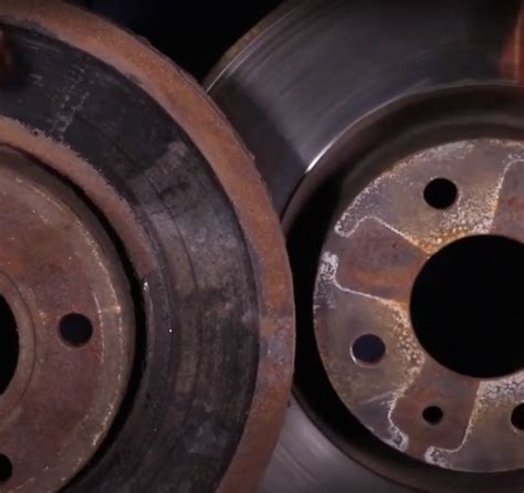 Corroded Brake Rotor