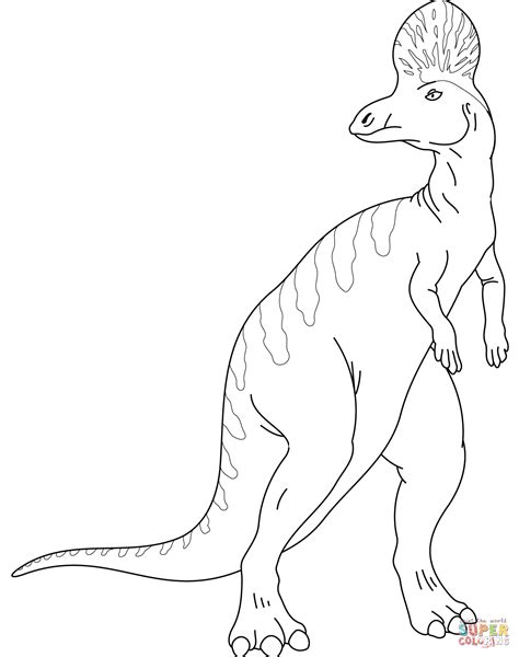 Corythosaurus coloring pages