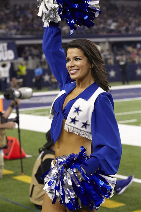 Cowboys Cheerleaders on a TV show