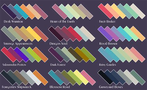 Creating Fantasy Color Palette