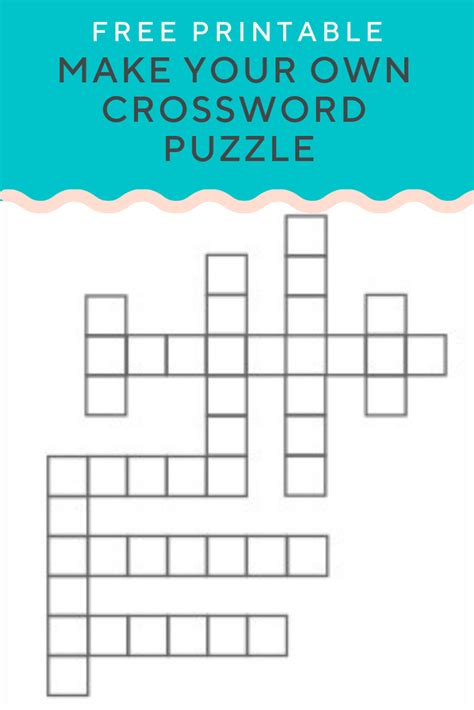 Creating Your Own Crossword Puzzles