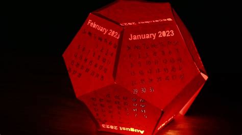 Creating a Custom D20 Calendar