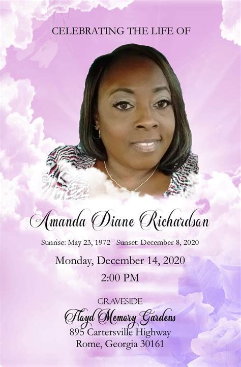 Creating a Personalized Obituary