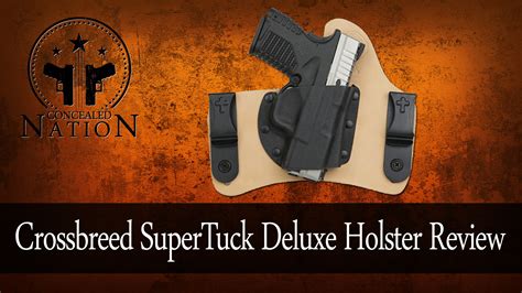 CrossBreed Holsters SuperTuck Deluxe Holster