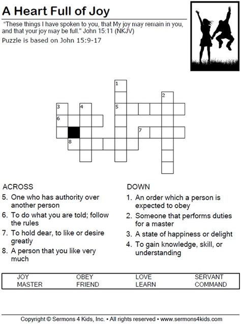 The joy of crossword puzzles