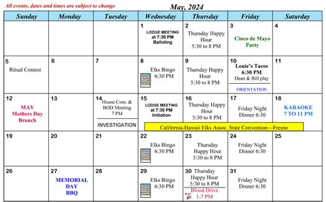 Culver City USD Calendar