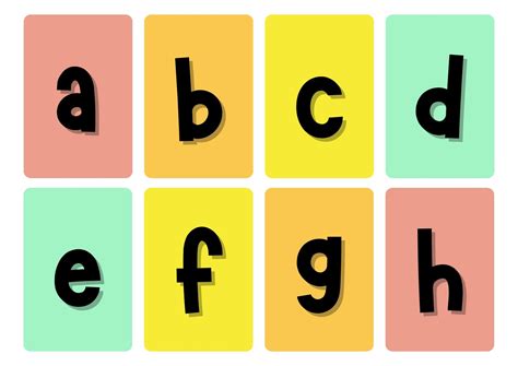 Customizable Alphabet Templates