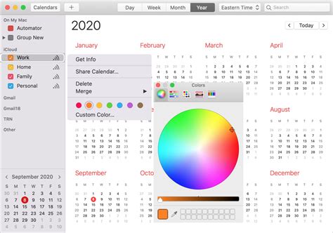 Customizing Apple Calendar