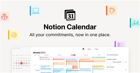 Customizing Notion Calendar for Weekly Schedules