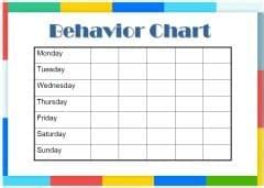 Customizing behavior charts for individual needs