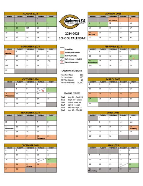 Customizing Your Cleburne Isd Calendar Experience