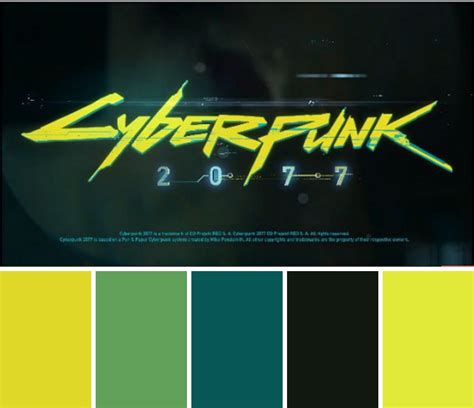 Cyberpunk Rebellion Color Palette