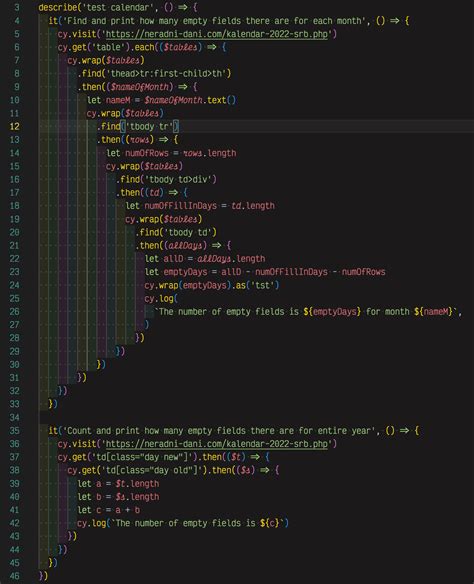 Cypress Calendar Integration