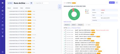 Cypress Calendar Reporting