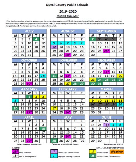 DCPS Schools Calendar Parent Involvement