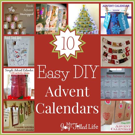 DIY Craft Advent Calendar