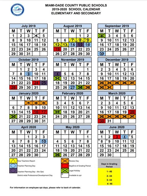 Dade Schools Calendar Image 9