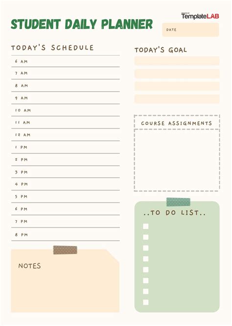 Daily Planner for Students