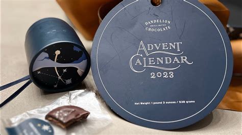 Dandelion Chocolate Advent Calendar Reviews