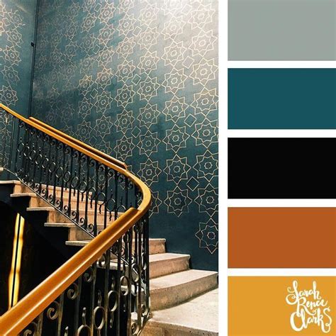 Dark Art Deco Color Palette Inspiration