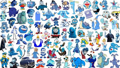 Deep Blue Colors Cartoon Network