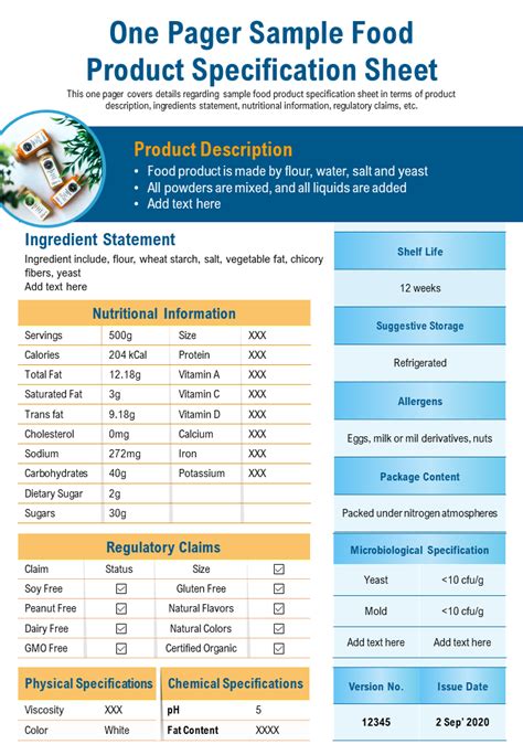 Detailed Product Information and Specifications