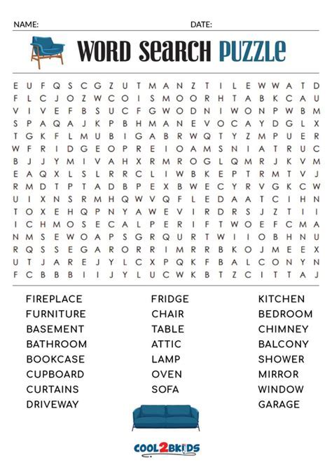 Different Types of Difficult Word Search Printables