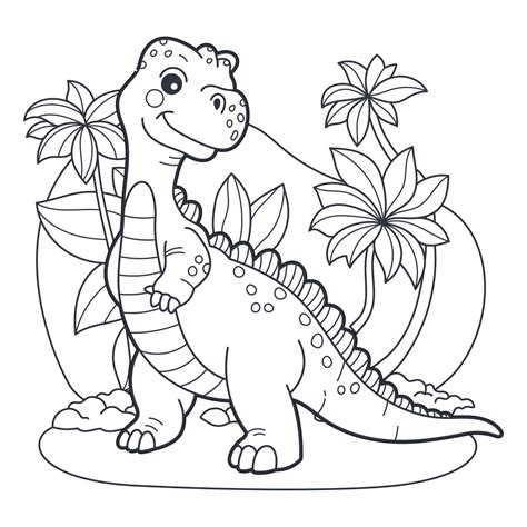 Dinosaur Coloring Pages Free