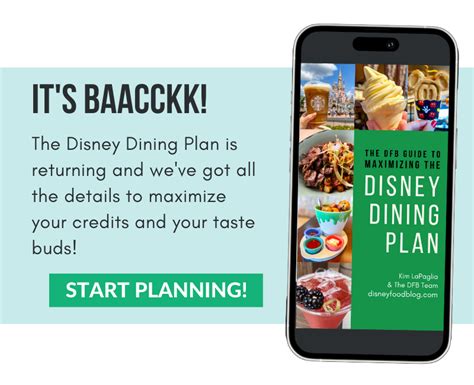 Disney Dining Plan