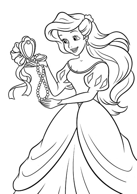 Disney Princess Coloring Pages