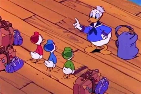 Donald Duck Naval Experiences