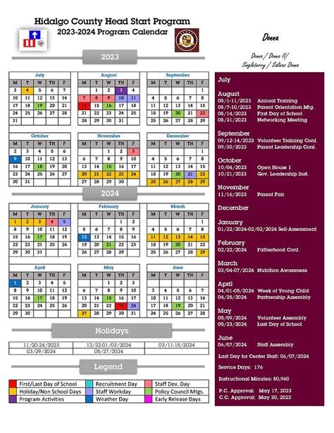 Donna ISD Calendar Image 2