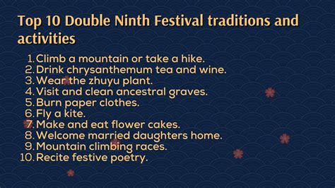 Double Ninth Festival Traditions