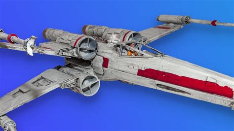 Drone X Wing Fighter 3D Model