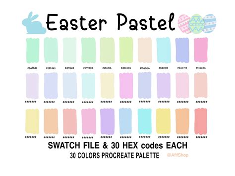 Pastel Easter Colors