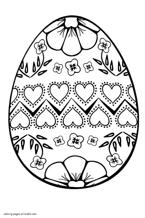 Easter Coloring Pages Printable