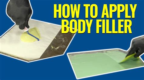 Eastwood Body Filler Application Steps