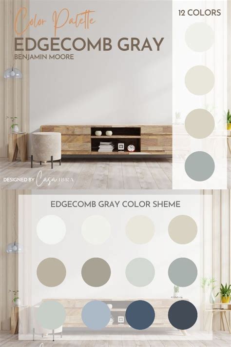 Edgecomb Gray Color Palette Inspiration