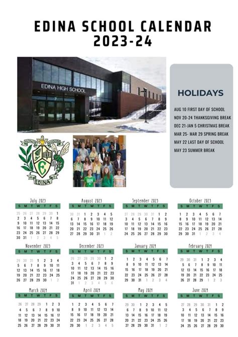 Edina Public Schools Calendar Events