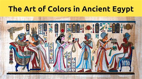 Egyptian Art Colors