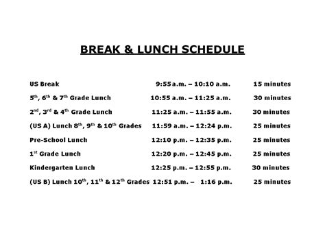 Ejchs Calendar Break Schedule Image 7